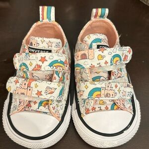 Converse baby sneakers never worn before size 2 infant